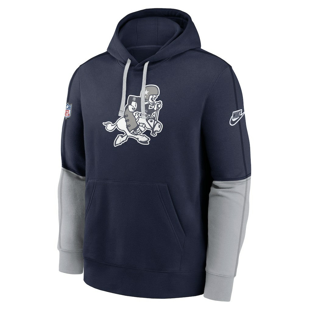 Dallas Cowboys Sideline Club Pullover Hoodie - Navy Hoodies