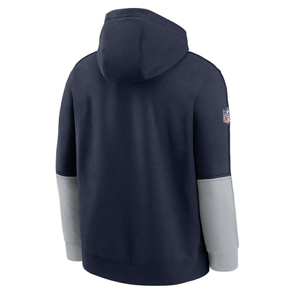 Dallas Cowboys Sideline Club Pullover Hoodie - Navy Hoodies