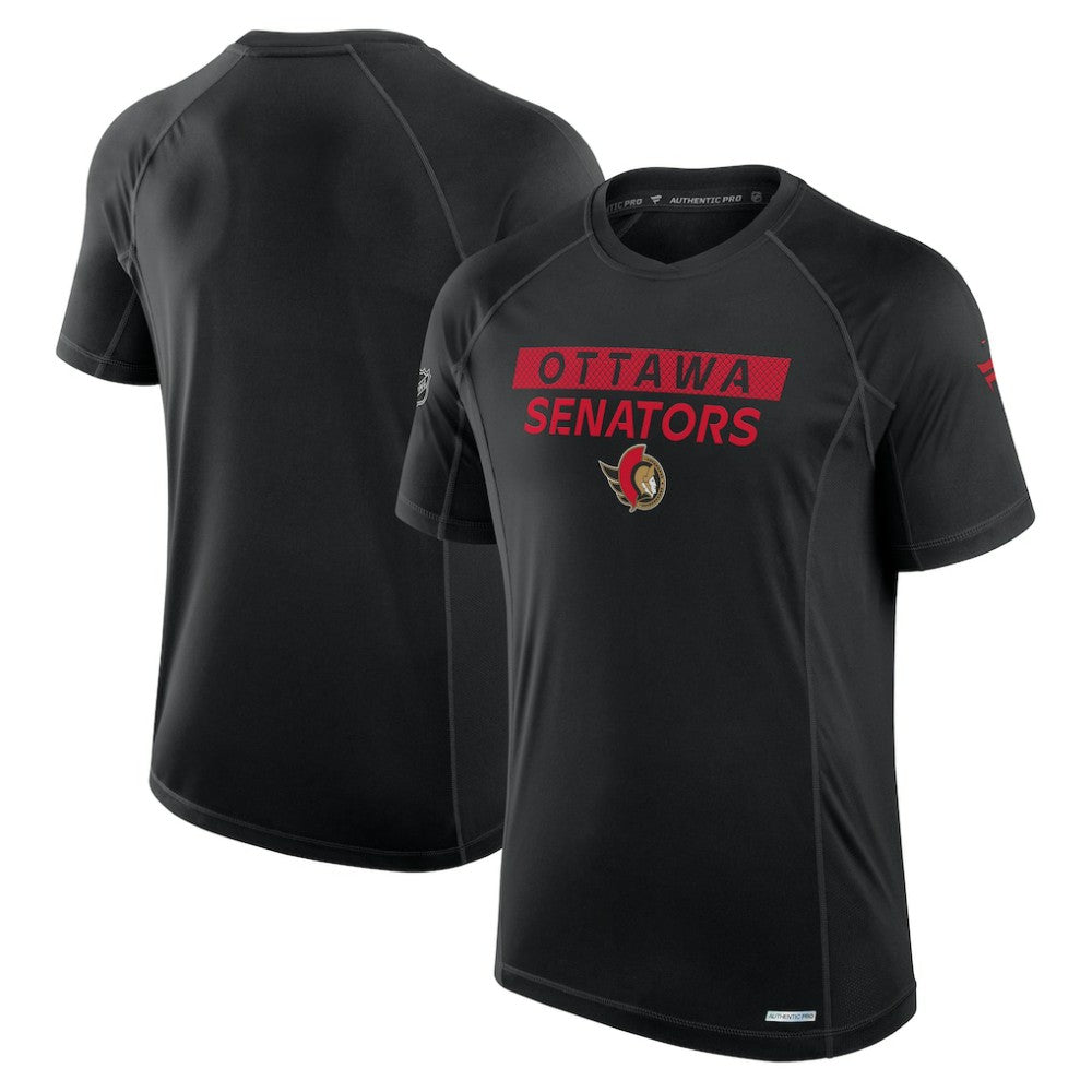 Ottawa Senators Fanatics Authentic Pro Rink Tech T-Shirt - Black | US 200869624