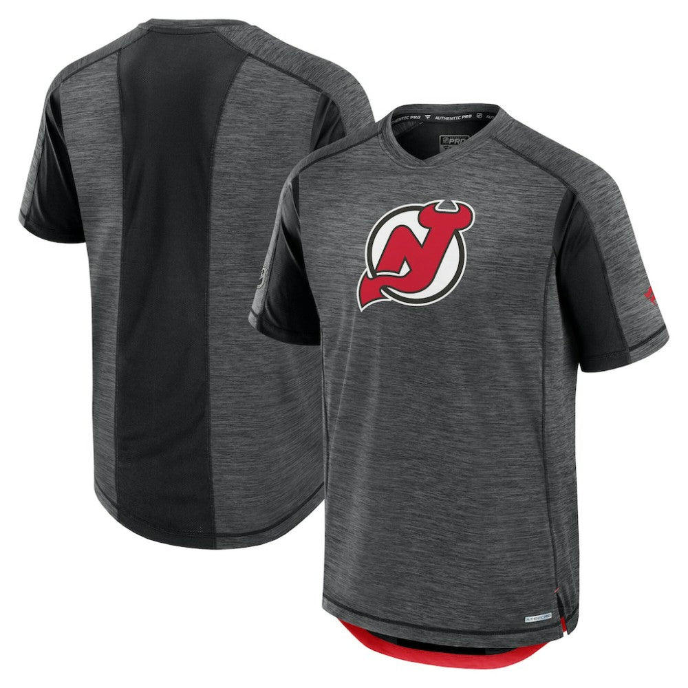 New Jersey Devils Fanatics Authentic Pro Rink Tech T-Shirt - Black | US 200869666