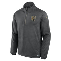 Vegas Golden Knights Fanatics Authentic Pro Rink Quarter-Zip Jacket - Gray | US 200869942
