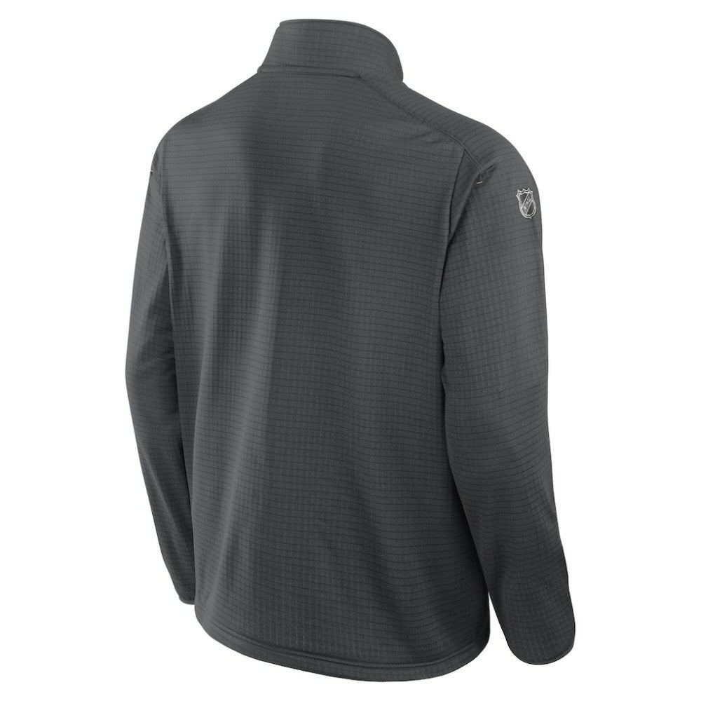 Vegas Golden Knights Fanatics Authentic Pro Rink Quarter-Zip Jacket - Gray | US 200869942