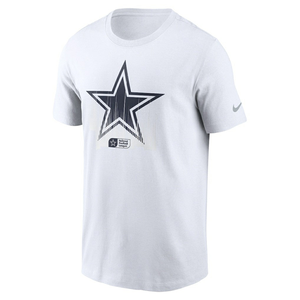 Dallas Cowboys Faded Essential T-Shirt - White T-shirts