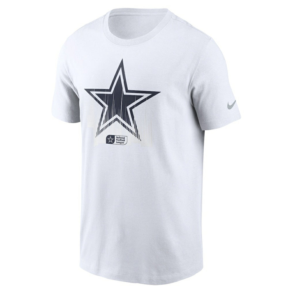 Dallas Cowboys Faded Essential T-Shirt - White T-shirts
