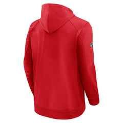 New York Rangers Fanatics Authentic Pro Rink Fleece Pullover Hoodie - Red | US 200870222