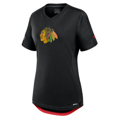 Chicago Blackhawks Fanatics Women's Authentic Pro Rink T-Shirt - Black | US 200870380