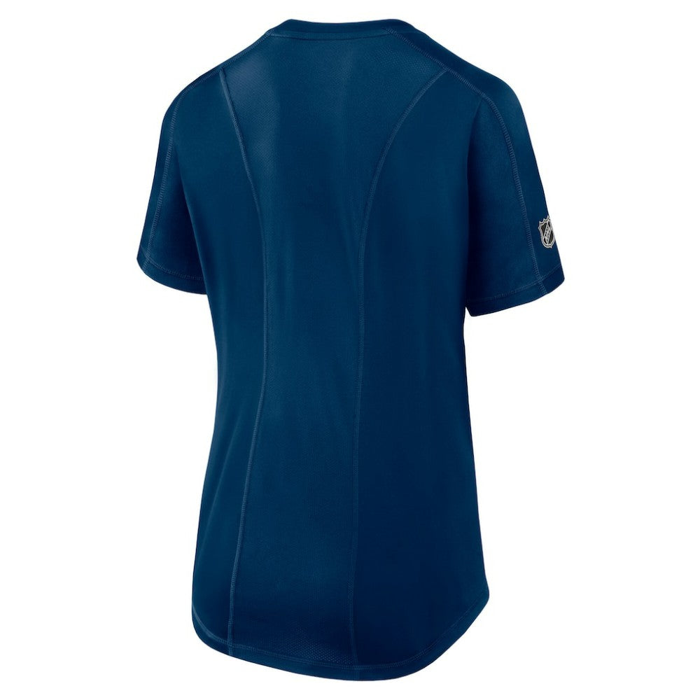 Seattle Kraken Fanatics Women's Authentic Pro Rink T-Shirt - Deep Sea Blue | US 200870385