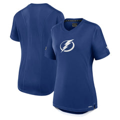 Tampa Bay Lightning Fanatics Women's Authentic Pro Rink Tech T-Shirt - Blue | US 200870386