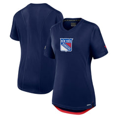 New York Rangers Fanatics Women's Authentic Pro Rink Tech T-Shirt - Navy | US 200870392