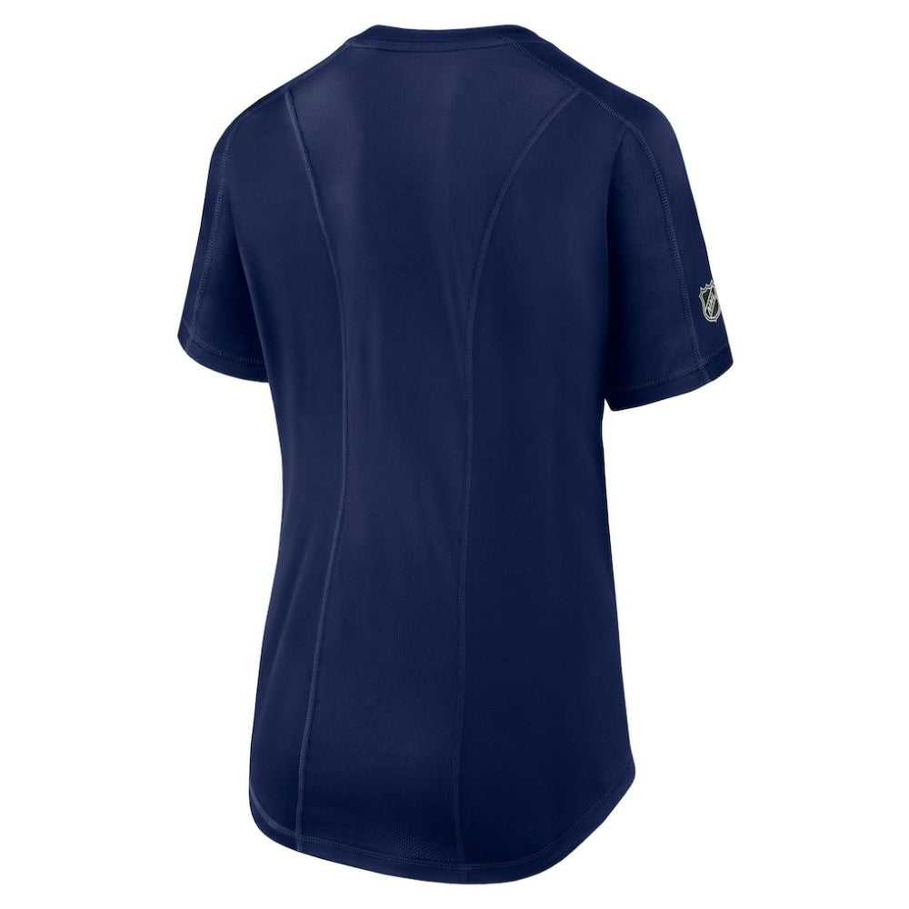 New York Rangers Fanatics Women's Authentic Pro Rink Tech T-Shirt - Navy | US 200870392