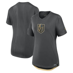 Vegas Golden Knights Fanatics Women's Authentic Pro Rink Tech T-Shirt - Gray | US 200870403