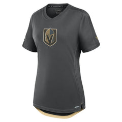 Vegas Golden Knights Fanatics Women's Authentic Pro Rink Tech T-Shirt - Gray | US 200870403