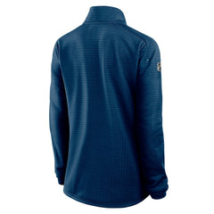 Seattle Kraken Fanatics Women's Authentic Pro Rink Lightweight Quarter-Zip Pullover Sweatshirt - Deep Sea Blue | US 200870445