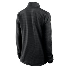 Chicago Blackhawks Fanatics Women's Authentic Pro Rink Lightweight Quarter-Zip Pullover Sweatshirt - Black | US 200870459