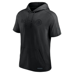 Boston Bruins Fanatics Authentic Pro Road Performance Short Sleeve Pullover Hoodie - Black | US 200871146
