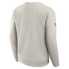 Edmonton Oilers Fanatics Authentic Pro Road Fleece Pullover Sweatshirt - Cream | US 200871188