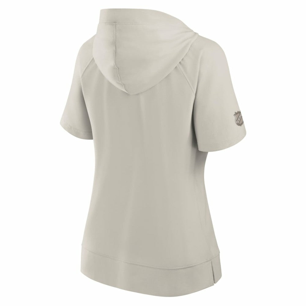 Pittsburgh Penguins Fanatics Women's Authentic Pro Road Fashion Top - Cream | US 200871405