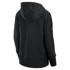 Pittsburgh Penguins Fanatics Women's Authentic Pro Road Pullover Hoodie - Black | US 200871433
