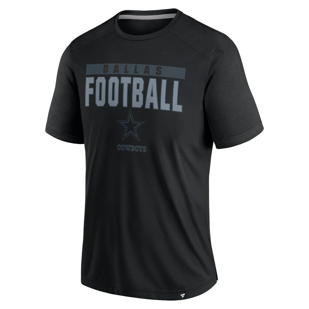 Dallas Cowboys Defender Blackout T-Shirt - Black T-shirts