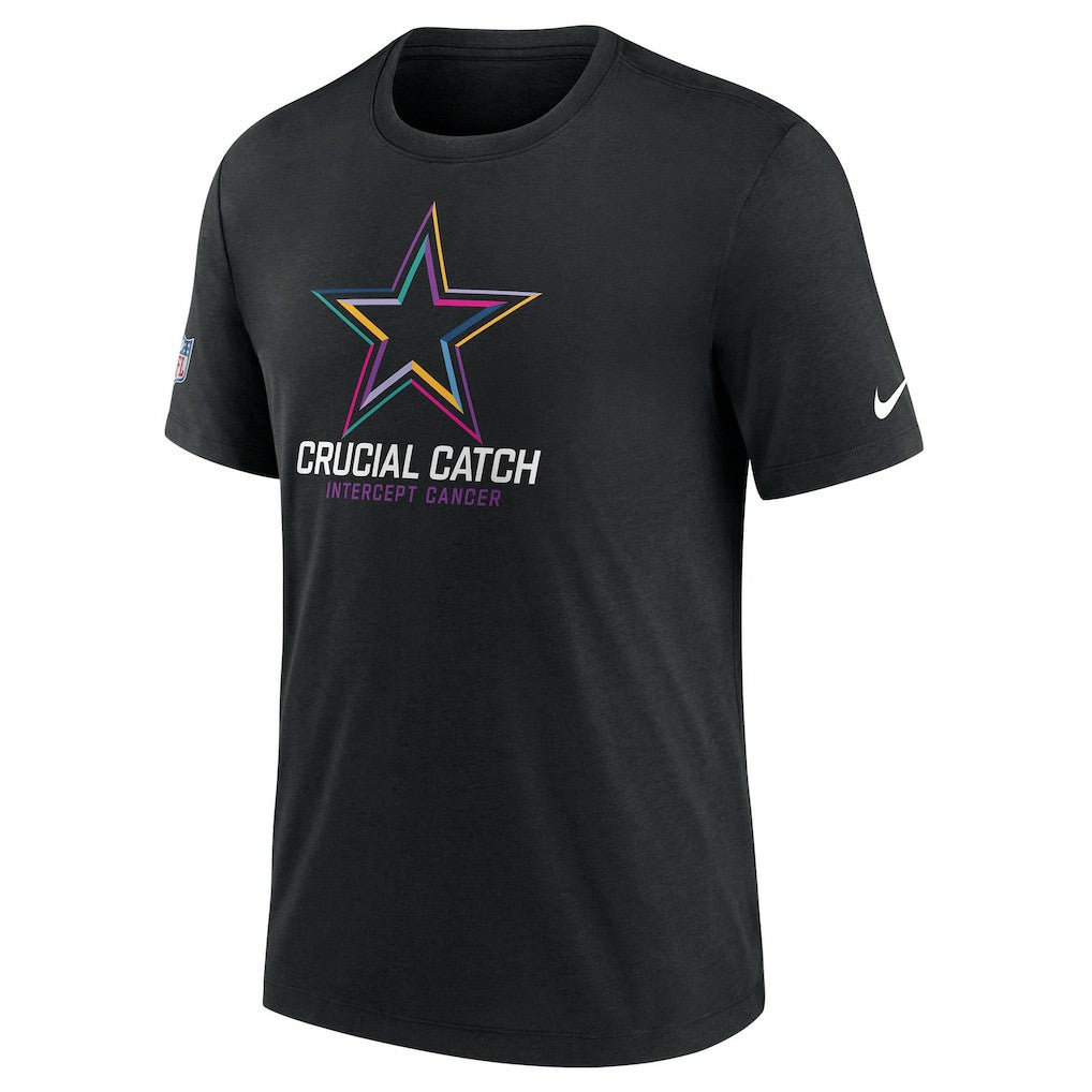Dallas Cowboys 2024 NFL Crucial Catch T-Shirt - Black T-shirts