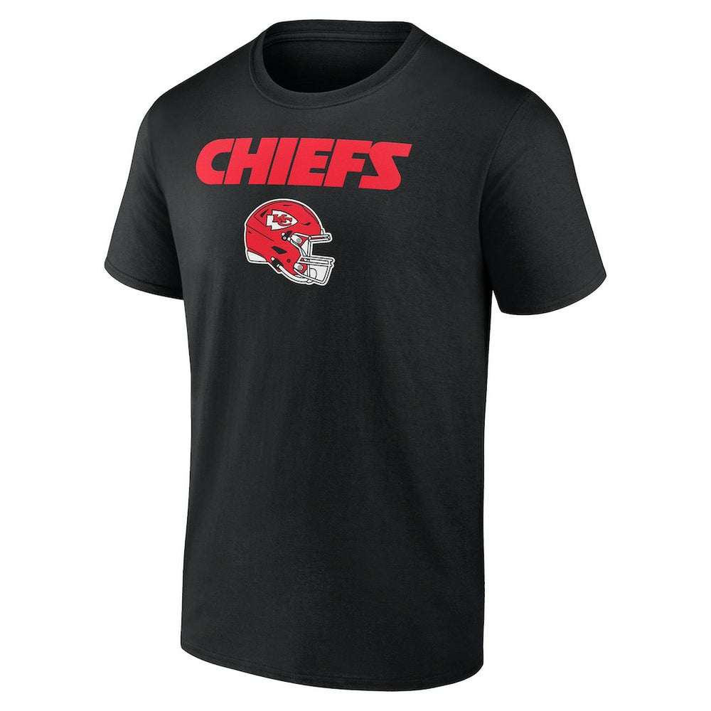 Travis Kelce Kansas City Chiefs Team Wordmark Player Name & Number T-Shirt - Black T-shirts