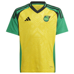 Jamaica National Team Youth 2024 Home Replica Jersey Yellow - Adidas discount