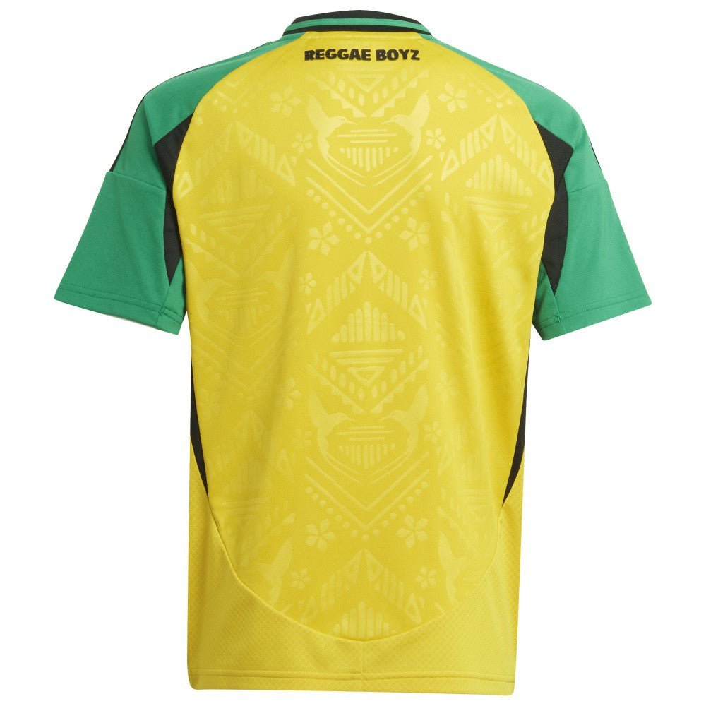 Jamaica National Team Youth 2024 Home Replica Jersey Yellow - Adidas discount