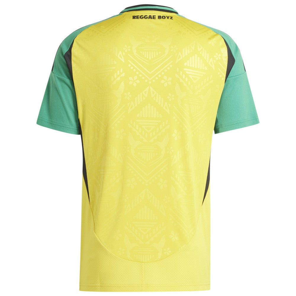 Jamaica National Team 2024 Home Replica Jersey Yellow - Adidas on sale
