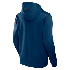 Houston Texans Defender Dot Faded Pullover Hoodie - Navy Hoodies