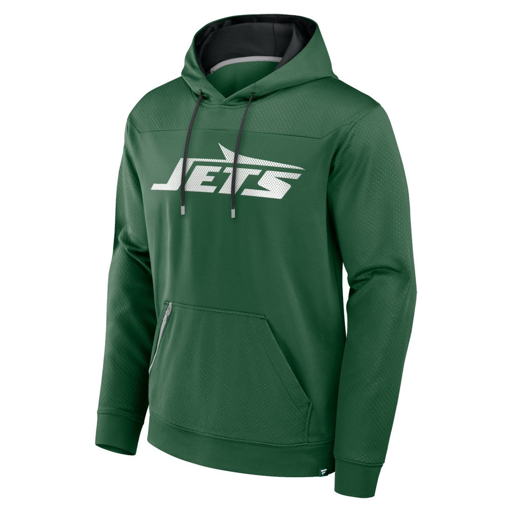 New York Jets Defender Pullover Hoodie - Green Hoodies
