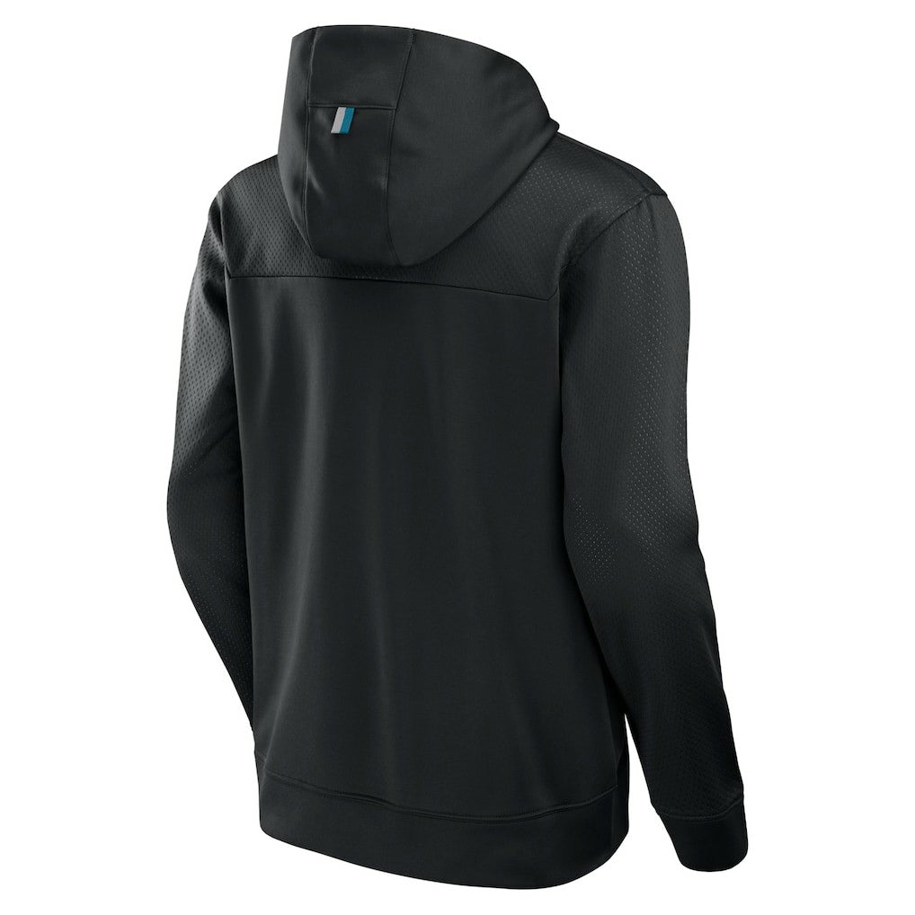 Jacksonville Jaguars Defender Pullover Hoodie - Black Hoodies