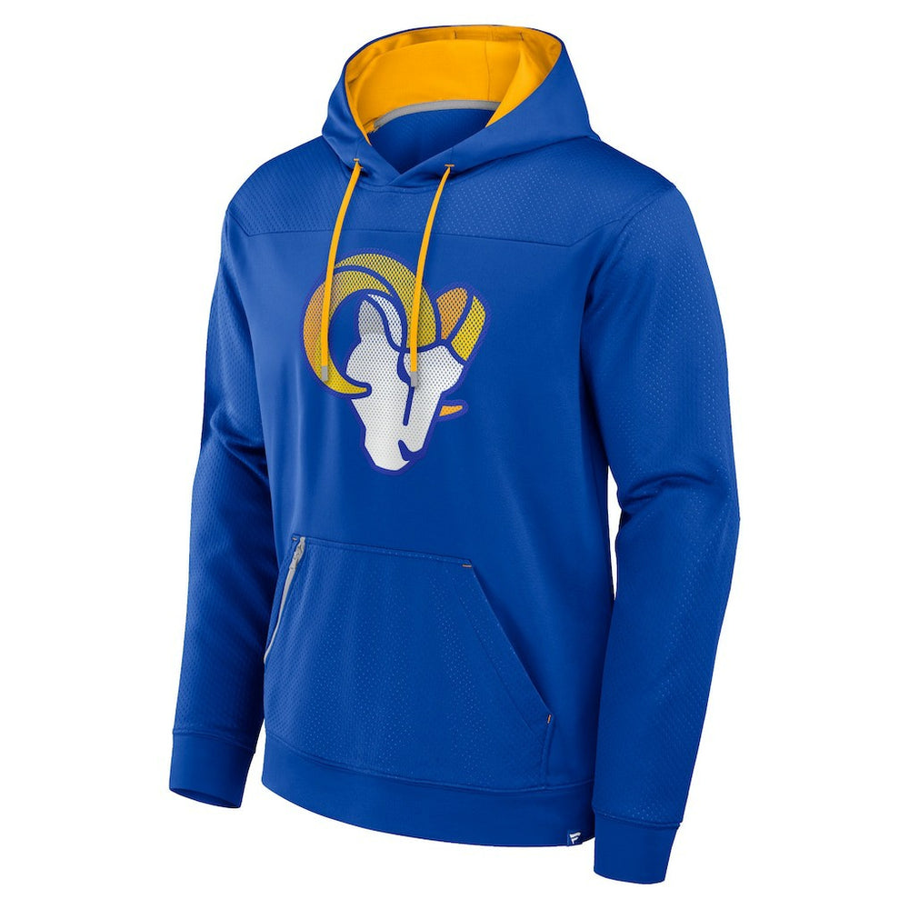 Los Angeles Rams Defender Pullover Hoodie - Royal Hoodies