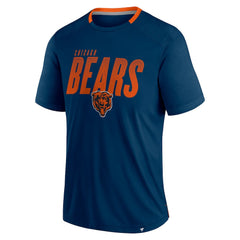 Chicago Bears Defender Fade Slant T-Shirt - Navy T-shirts