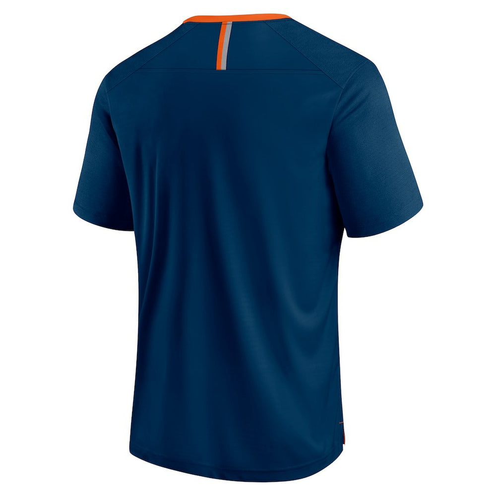 Chicago Bears Defender Fade Slant T-Shirt - Navy T-shirts