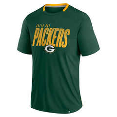 Green Bay Packers Defender Fade Slant T-Shirt - Green T-shirts