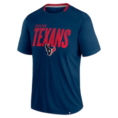 Houston Texans Defender Fade Slant T-Shirt - Navy T-shirts