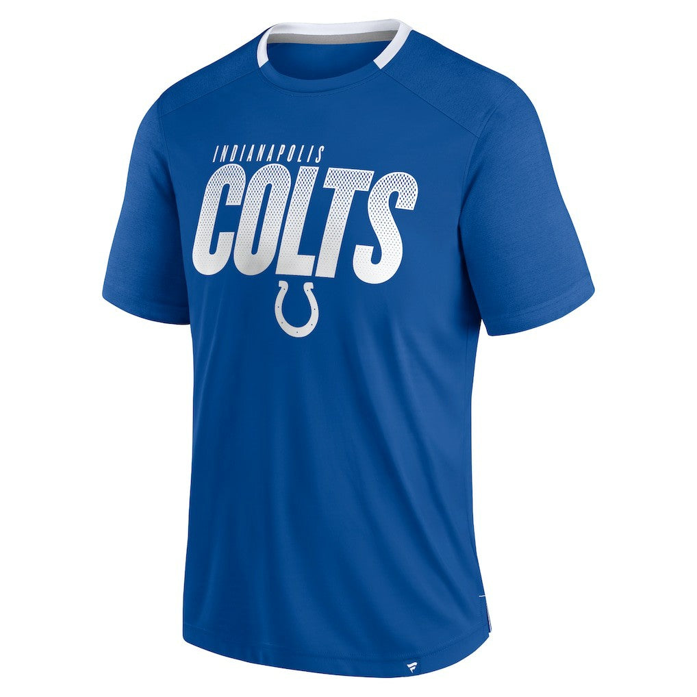 Indianapolis Colts Defender Fade Slant T-Shirt - Royal T-shirts