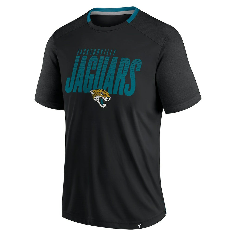 Jacksonville Jaguars Defender Fade Slant T-Shirt - Black T-shirts