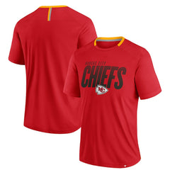 Kansas City Chiefs Defender Fade Slant T-Shirt - Red T-shirts