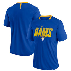 Los Angeles Rams Defender Fade Slant T-Shirt - Royal T-shirts