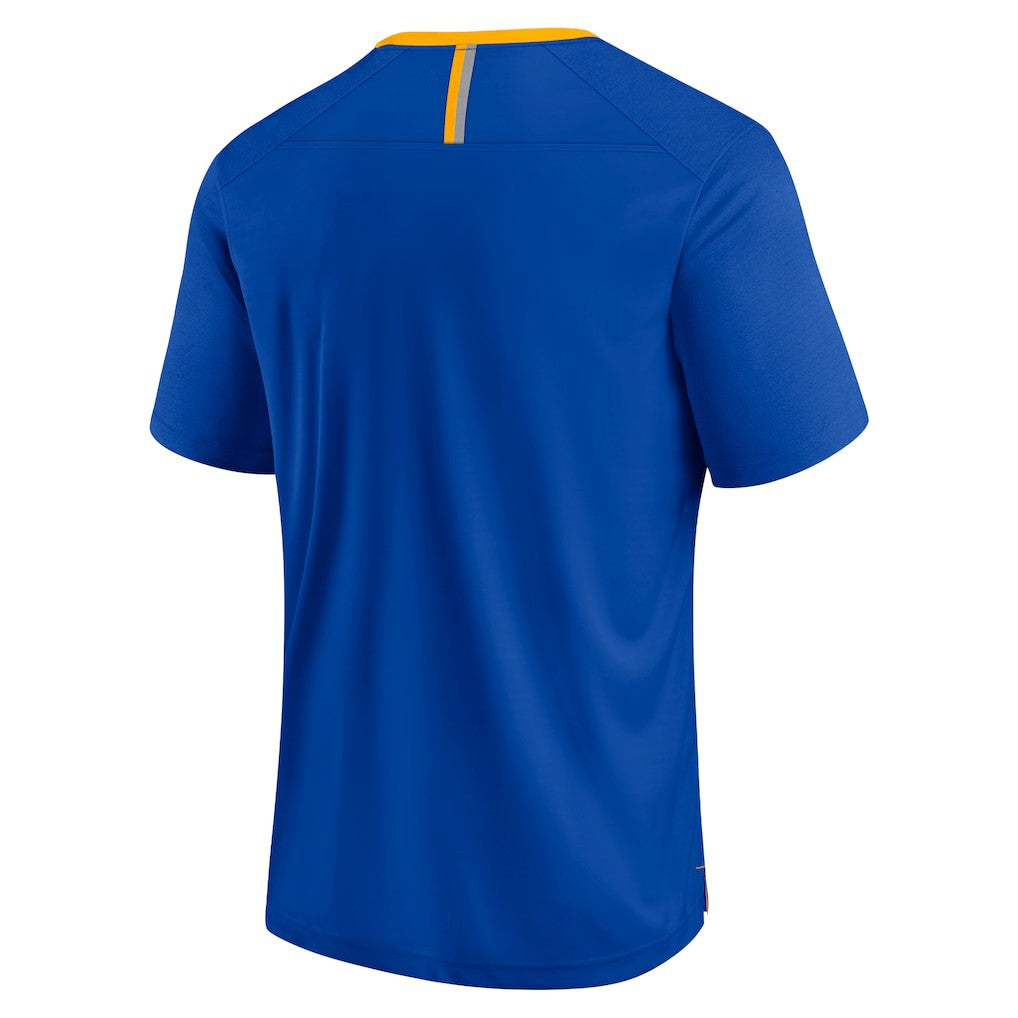 Los Angeles Rams Defender Fade Slant T-Shirt - Royal T-shirts