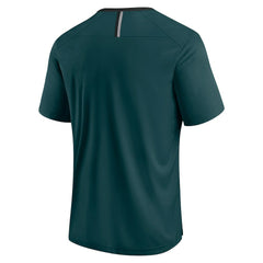 Philadelphia Eagles Defender Fade Slant T-Shirt - Midnight Green T-shirts