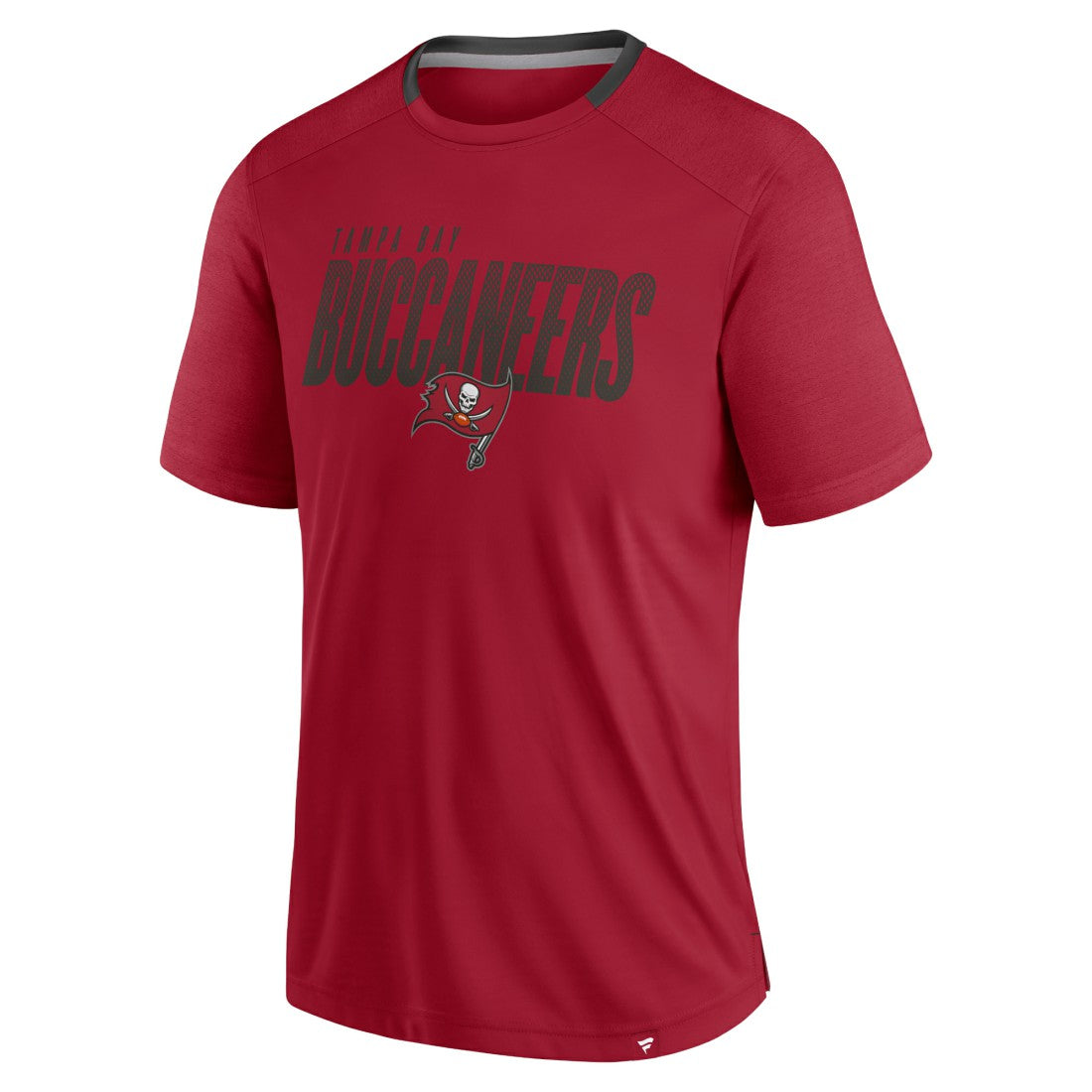 Tampa Bay Buccaneers Defender Fade Slant T-Shirt - Red T-shirts