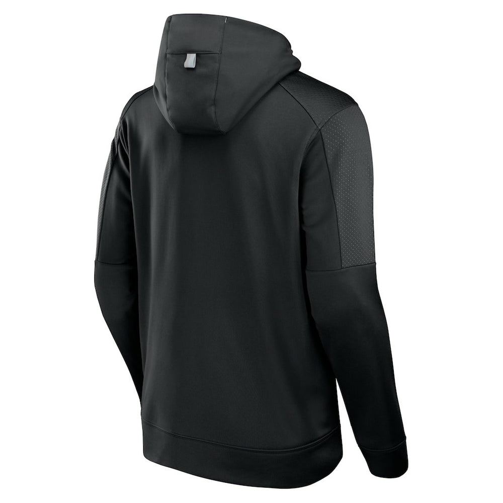Las Vegas Raiders Defender Full-Zip Hoodie - Black Hoodies