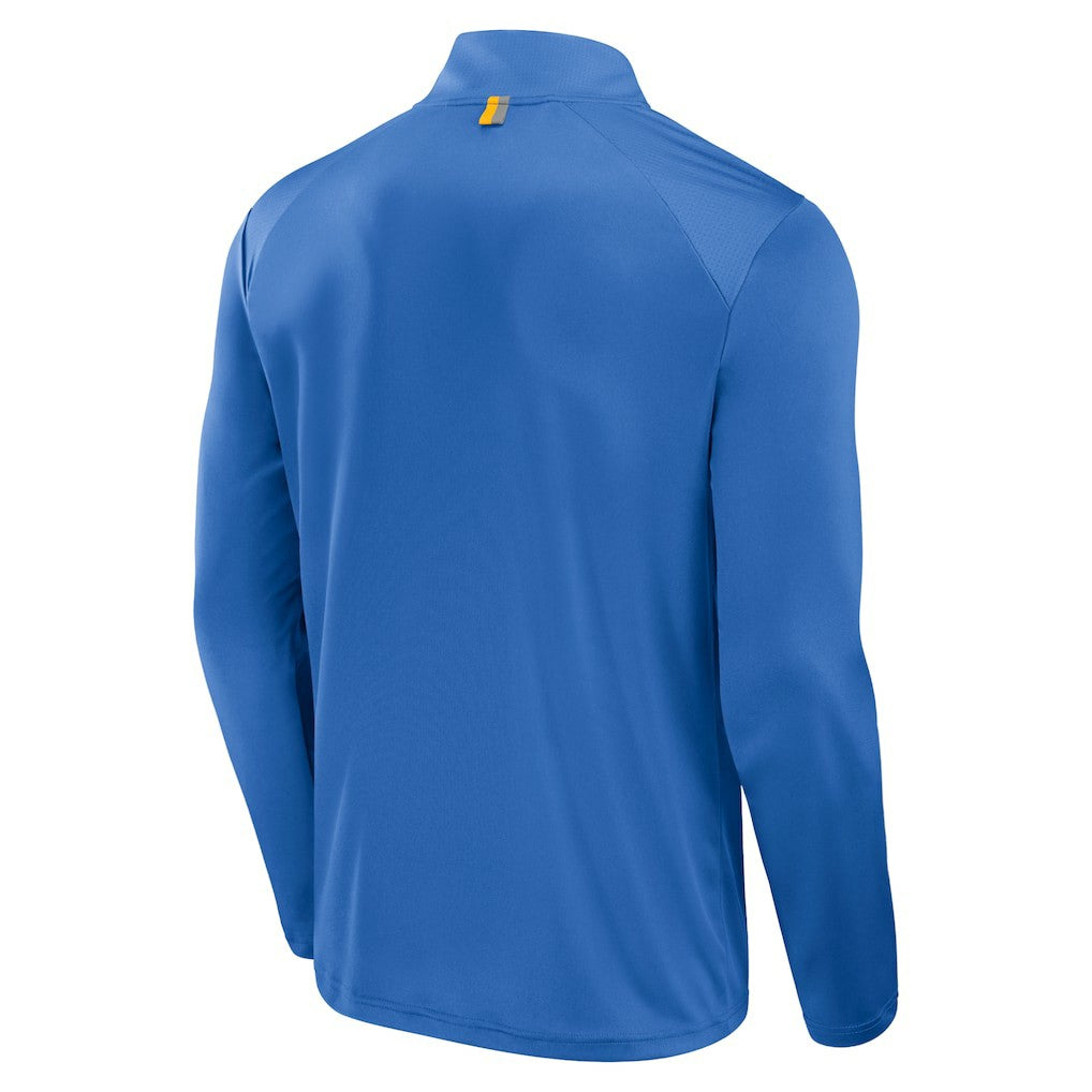 Los Angeles Chargers Defender Long Sleeve Quarter-Zip Jacket - Powder Blue Jackets