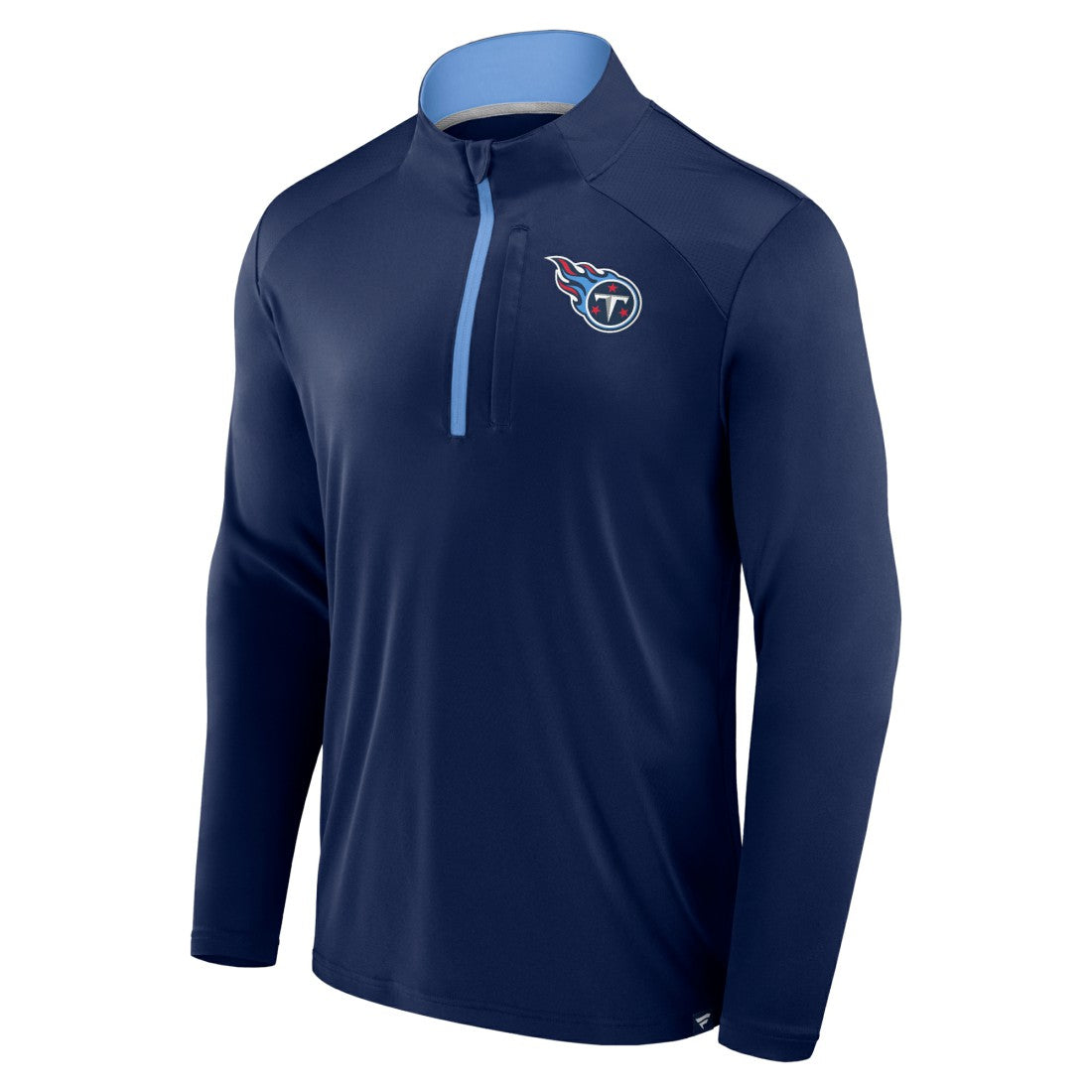 Tennessee Titans Defender Long Sleeve Quarter-Zip Jacket - Navy Jackets