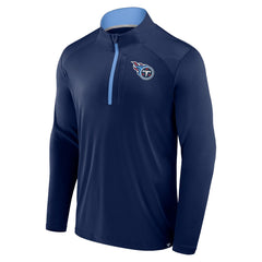 Tennessee Titans Defender Long Sleeve Quarter-Zip Jacket - Navy Jackets