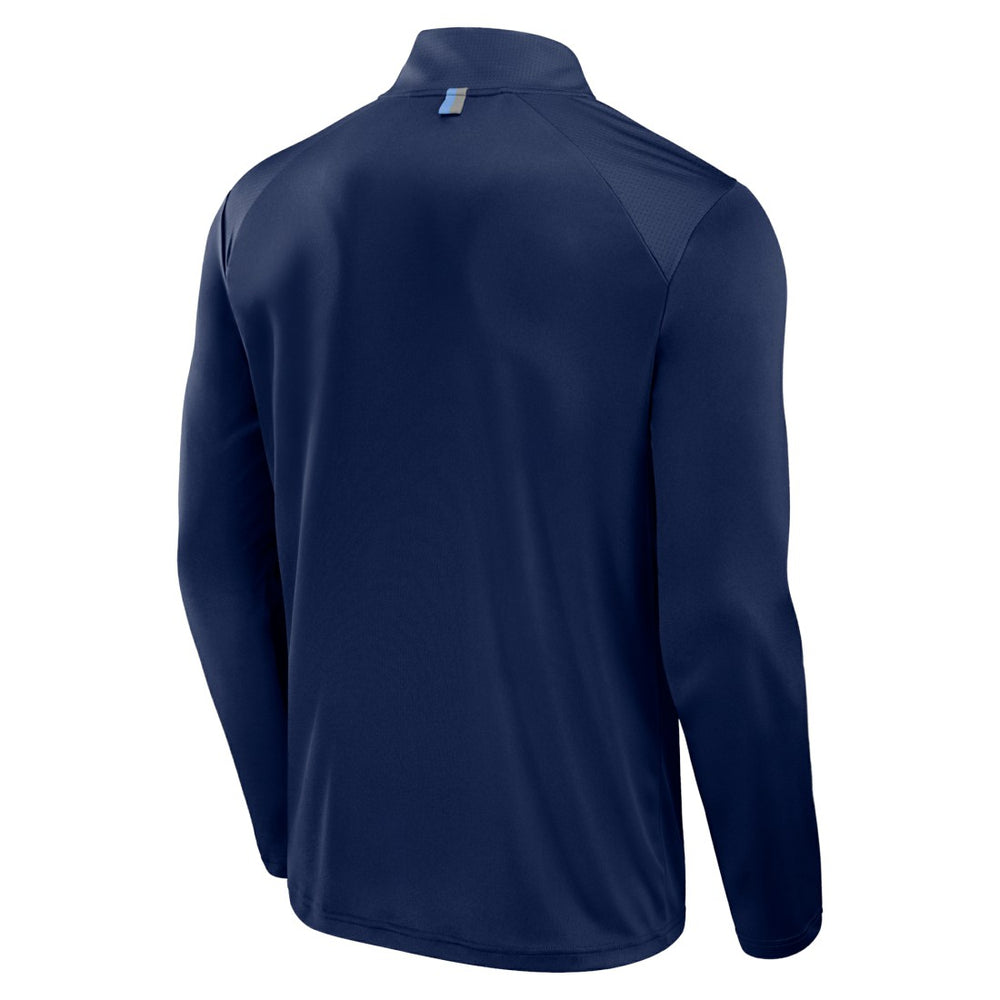 Tennessee Titans Defender Long Sleeve Quarter-Zip Jacket - Navy Jackets
