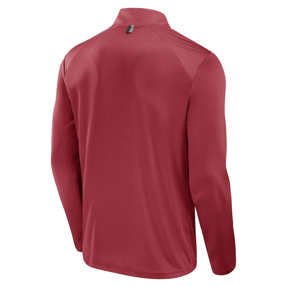 Arizona Cardinals Defender Long Sleeve Quarter-Zip Jacket - Cardinal Jackets
