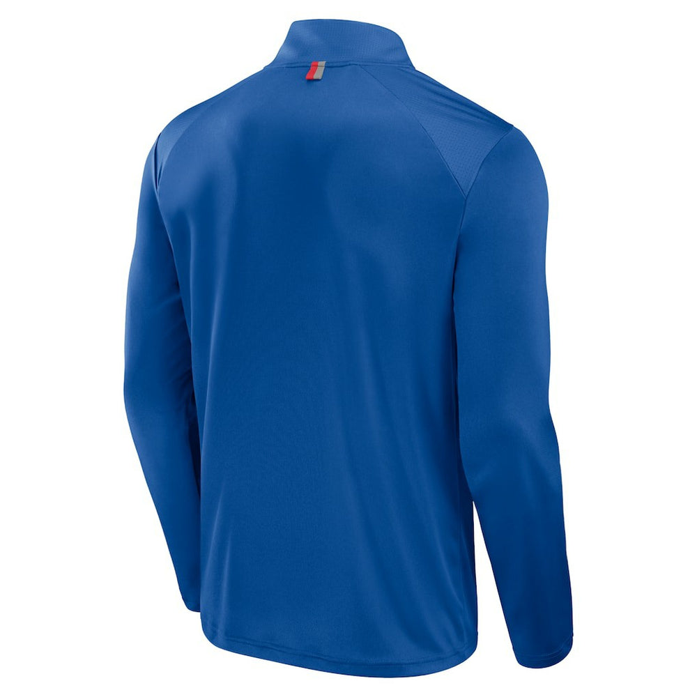 Buffalo Bills Defender Long Sleeve Quarter-Zip Jacket - Royal Jackets